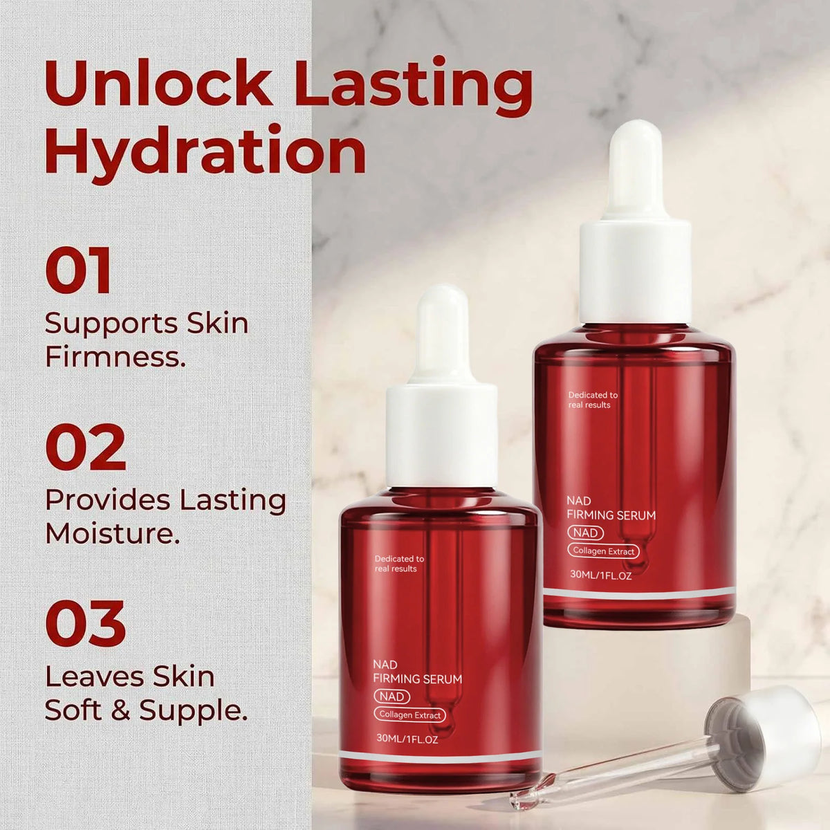 Buy 1 Get 3 FREE: Cevari™ NAD+ EDF Firming Serum
